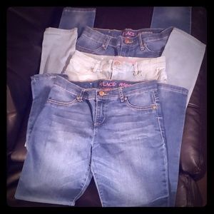 3 pairs Children's place Jeggings